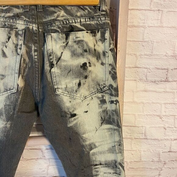 💝 3/$75 GS-115 Distressed Youth Gray Denim Pants - Picture 9 of 11